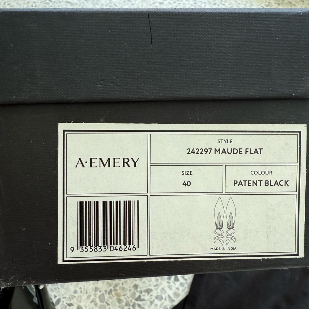 Women Maude Flats patent Black - Picture 6 of 6